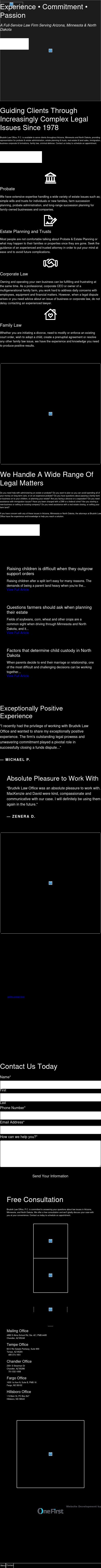 Brudvik Law Office - Mayville ND Lawyers