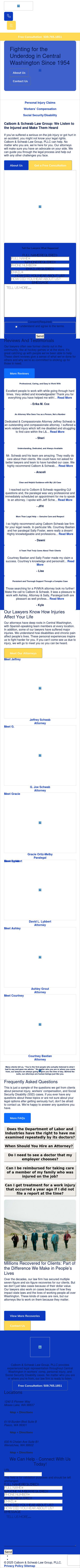 Calbom & Schwab, P.S.C. - Spokane WA Lawyers