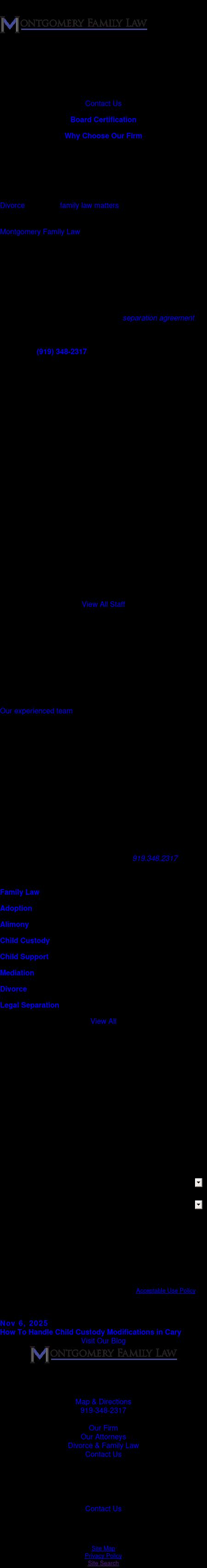 Charles H. Montgomery - Cary NC Lawyers