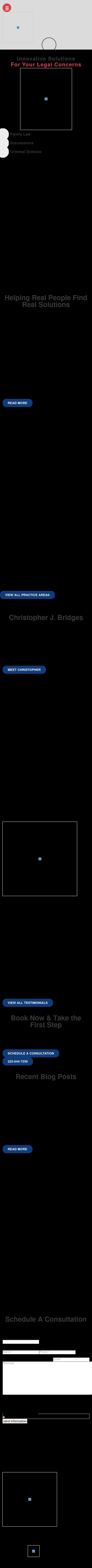 Christopher J. Bridges, Attorney at Law - Gonzales LA Lawyers