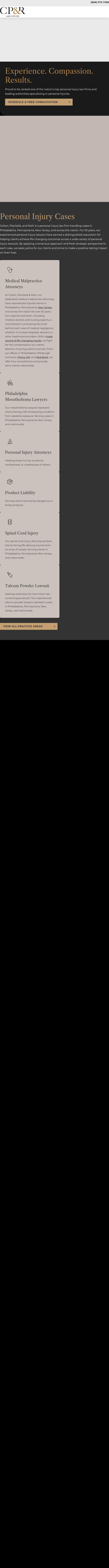 Cohen, Placitella & Roth, PC - Red Bank NJ Lawyers