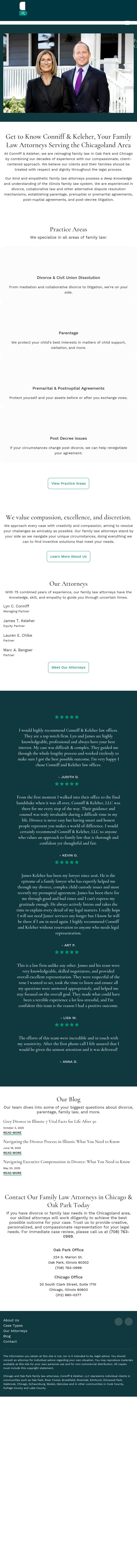 Conniff Law Offices - Oak Park IL Lawyers