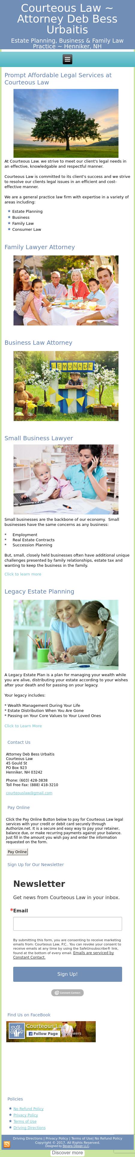 Courteous Law - Henniker NH Lawyers