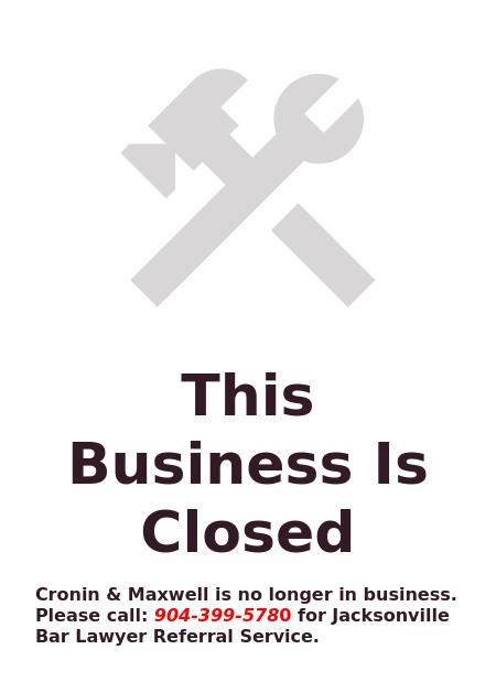 Cronin & Maxwell, PL - Jacksonville FL Lawyers