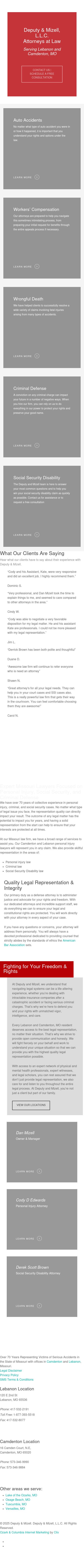 Deputy & Mizell, L.L.C. - Lebanon MO Lawyers
