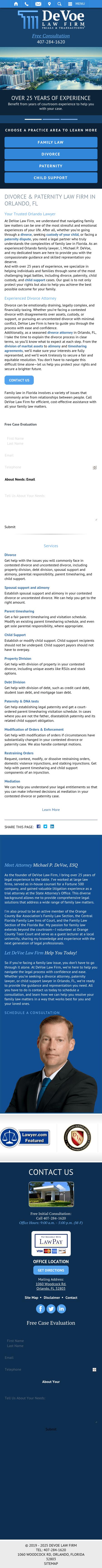 DeVoe Law Firm - Orlando FL Lawyers