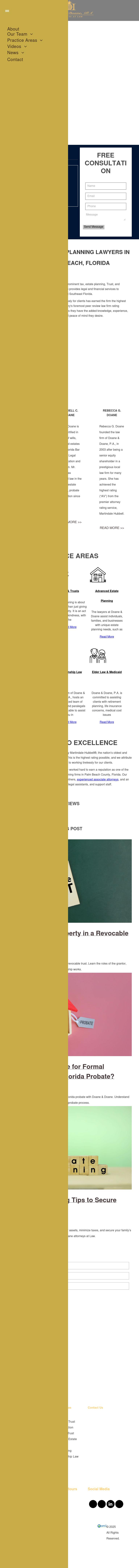 Doane & Doane, P.A. - North Palm Beach FL Lawyers