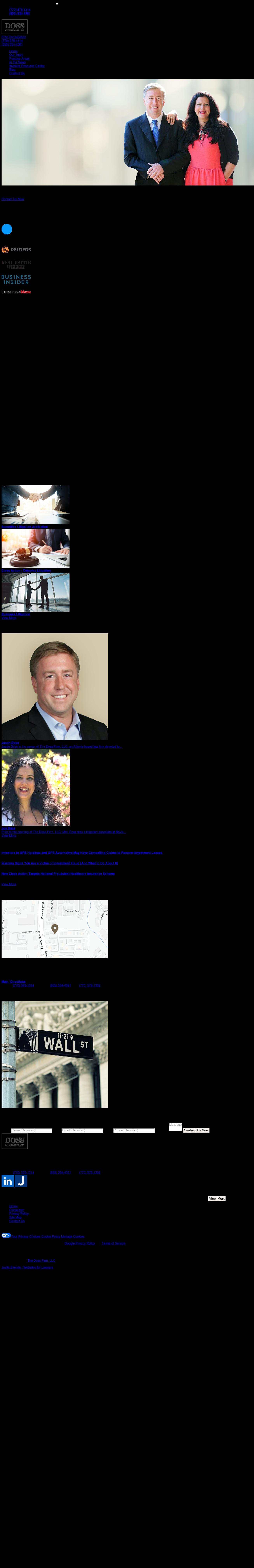 Doss Firm LLC - Marietta GA Lawyers