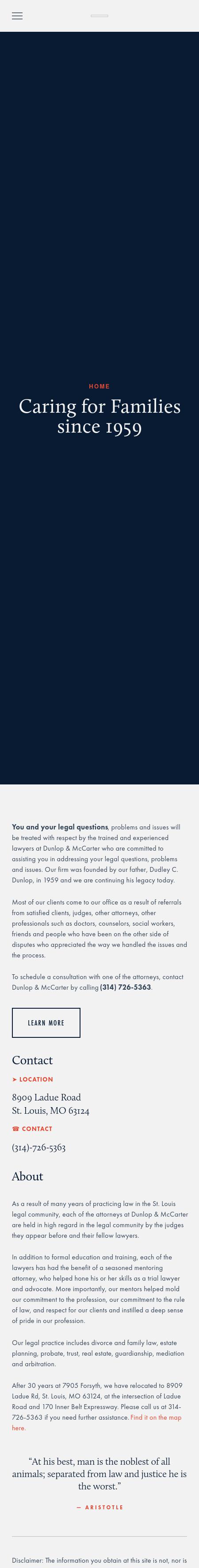 Dunlop, McCarter & Granneman - St. Louis (Clayton) MO Lawyers