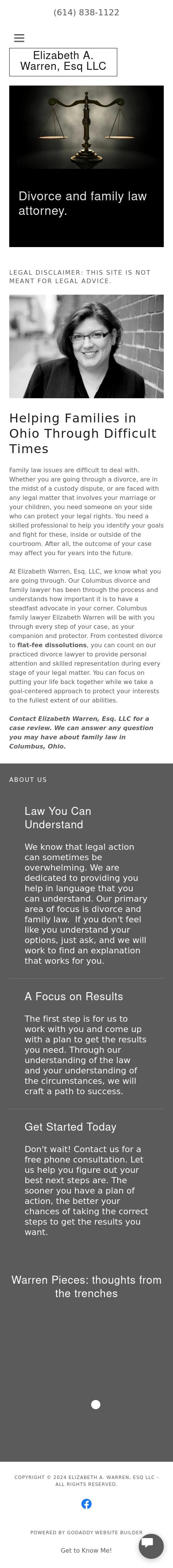 Elizabeth A. Warren, Esquire LLC. - Hilliard OH Lawyers