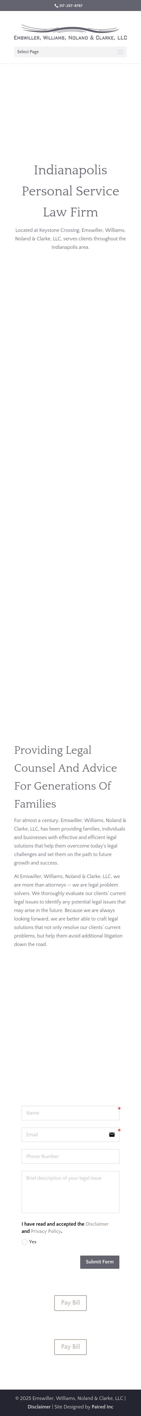 Emswiller, Williams, Noland & Clarke, P.C. - Indianapolis IN Lawyers