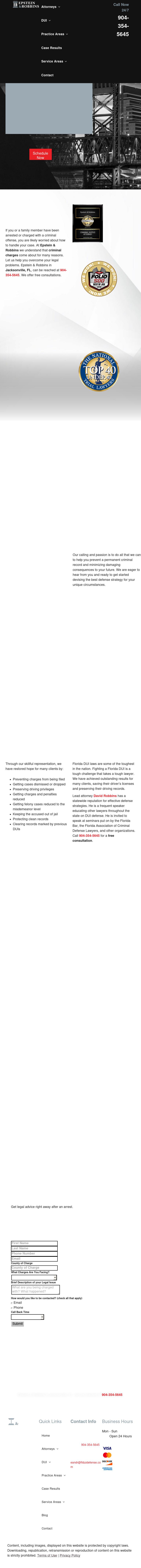 Epstein & Robbins - Jacksonville FL Lawyers