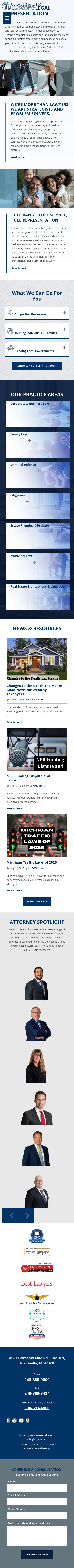 Fausone Bohn, LLP - Northville MI Lawyers