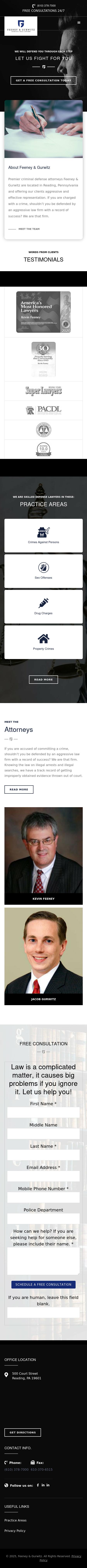Feeney & Gurwitz - Reading PA Lawyers