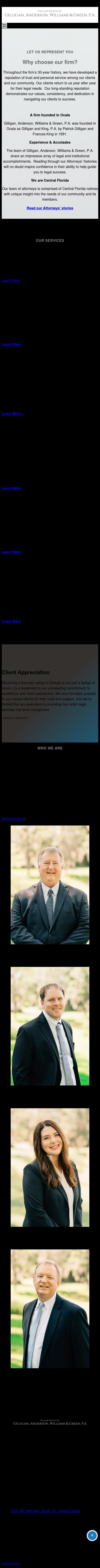 Gilligan, Gooding & Franjola, P.A. - Ocala FL Lawyers