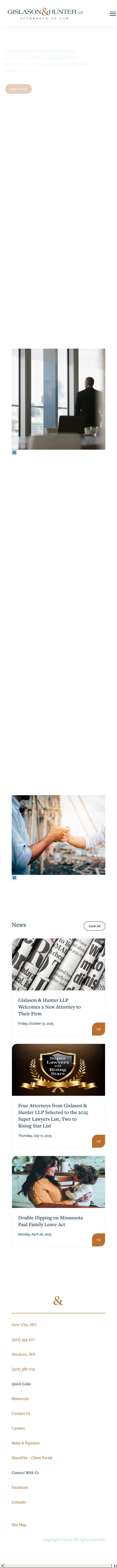 Gislason & Hunter LLP - Minneapolis MN Lawyers