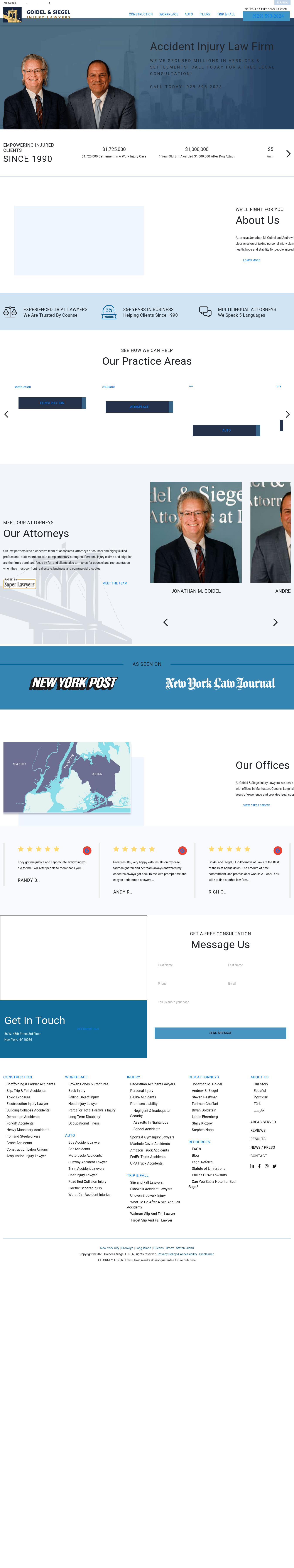 Goidel & Siegel LLP - New York NY Lawyers