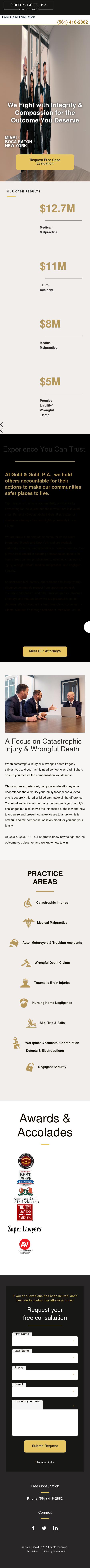 Gold & Gold, P.A. - Coral Gables FL Lawyers