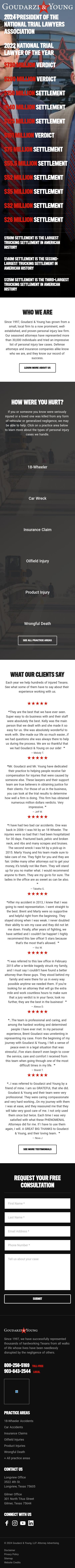 Goudarzi & Young, L.L.P. - Gilmer TX Lawyers