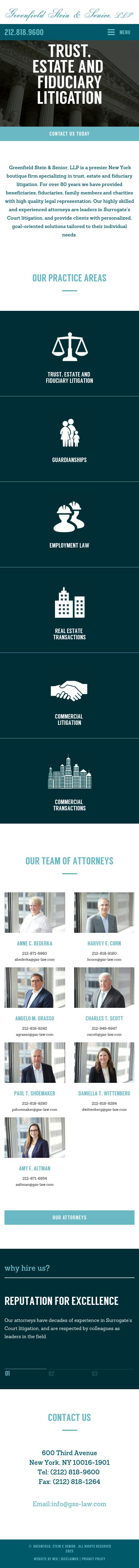 Greenfield Stein & Senior, LLP - New York NY Lawyers