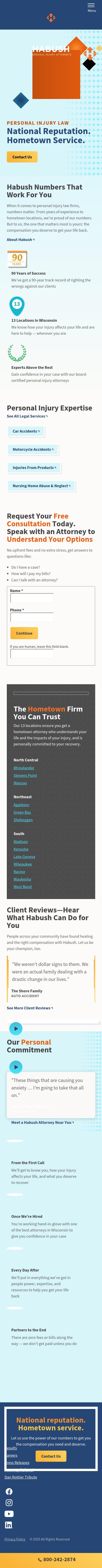 Habush Habush & Rottier, S.C. - Kenosha WI Lawyers