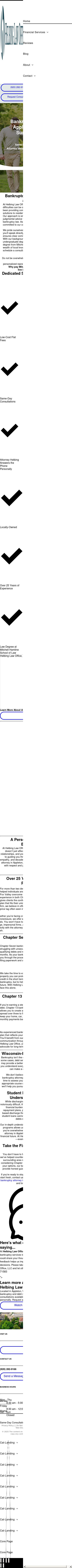 Helbing Law Office, LLC - Appleton WI Lawyers