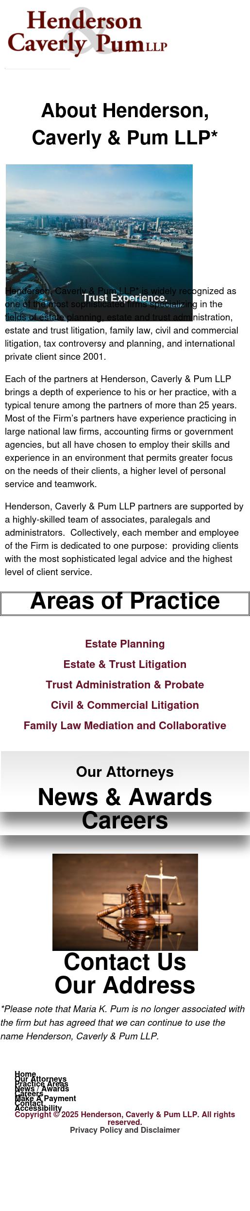Henderson, Caverly, Pum & Charney LLP - San Diego CA Lawyers