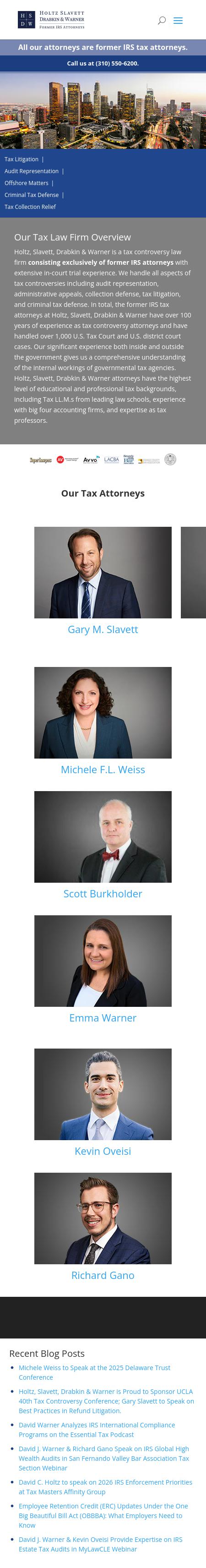 Holtz, Slavett & Drabkin, A Professional Law Corporation - Beverly Hills CA Lawyers