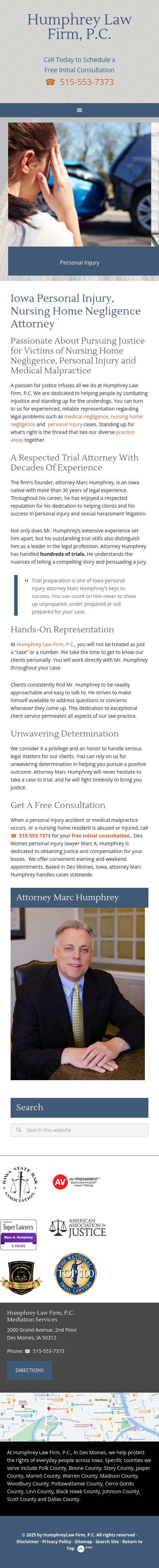 Humphrey Law Firm, P.C. - Des Moines IA Lawyers