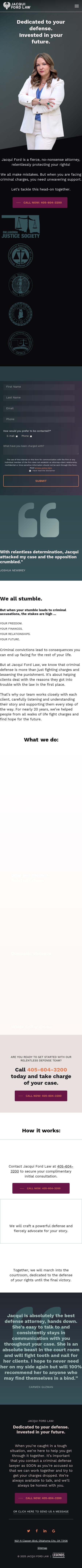 Jacquelyn Ford Law, P.C. - Oklahoma City OK Lawyers