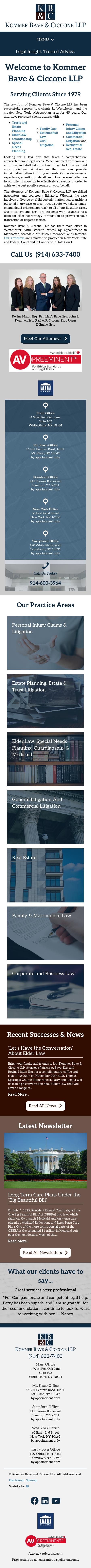 Kommer Bave & Ollman LLP - Stamford CT Lawyers