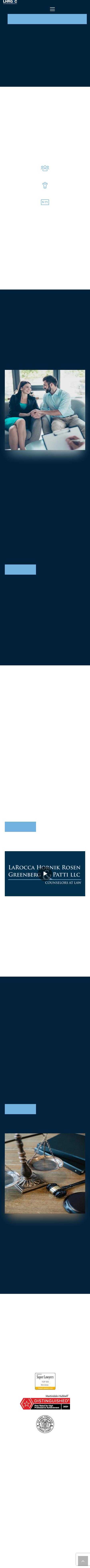 LaRocca Hornik Rosen Greenberg & Patti LLC - Freehold NJ Lawyers