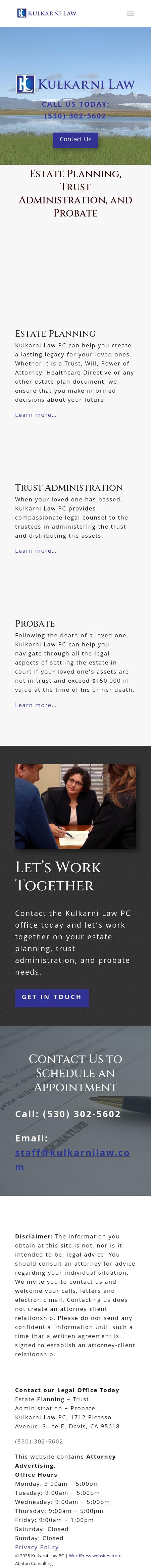 Law Office of Laura Stodden Parker - Davis CA Lawyers