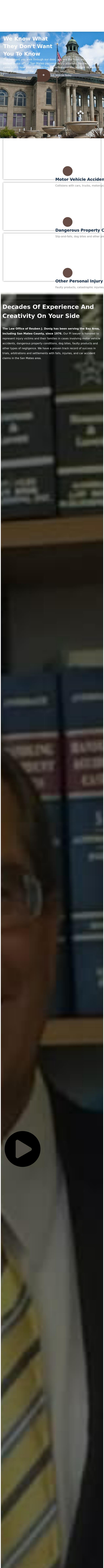 Law Office of Reuben J. Donig - San Mateo CA Lawyers