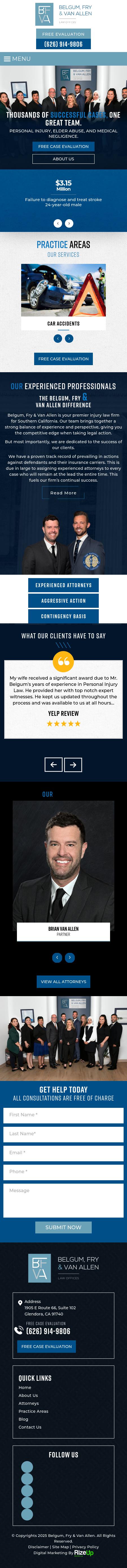 Law Offices of Belgum and Fry - Glendora CA Lawyers