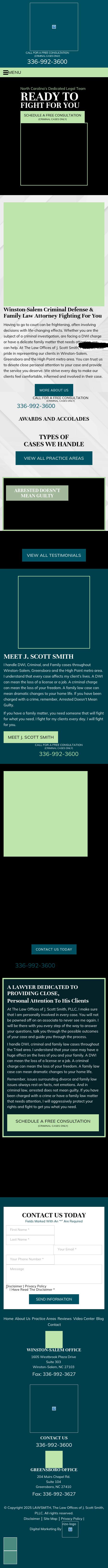 LAWSMITH, The Law Offices of J. Scott Smith, PLLC - Winston Salem NC Lawyers