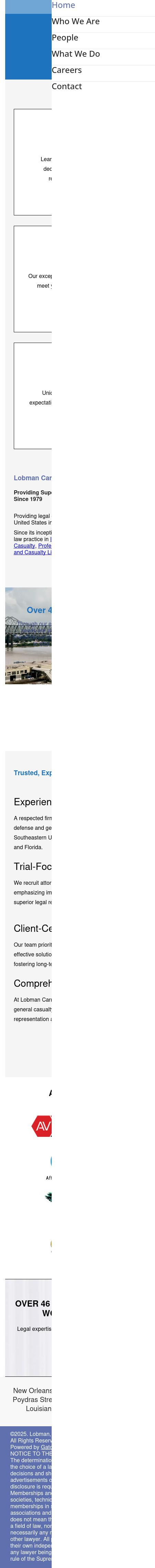 Lobman, Carnahan, Batt, Angelle & Nader, Attorneys at Law - New Orleans LA Lawyers