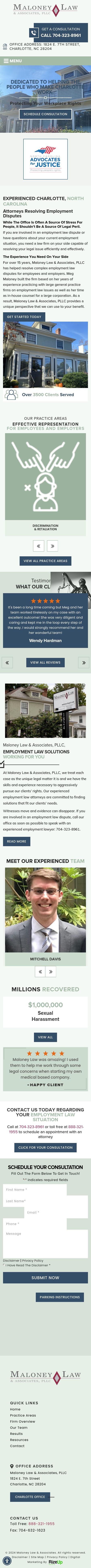 Maloney Law & Associates, P.L.L.C. - Charlotte NC Lawyers