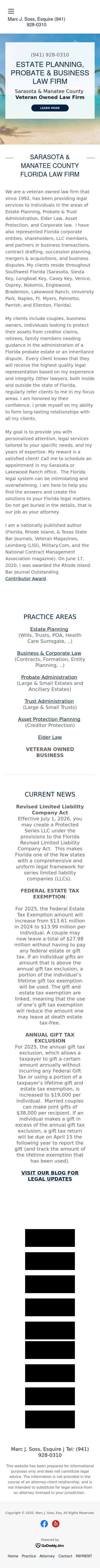 Marc Soss - Lakewood Ranch FL Lawyers