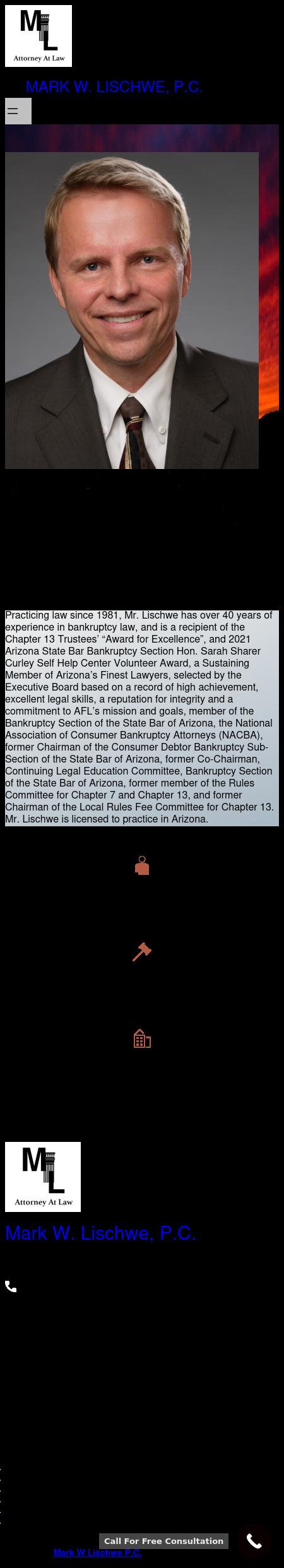 Mark W. Lischwe, P.C. - Phoenix AZ Lawyers