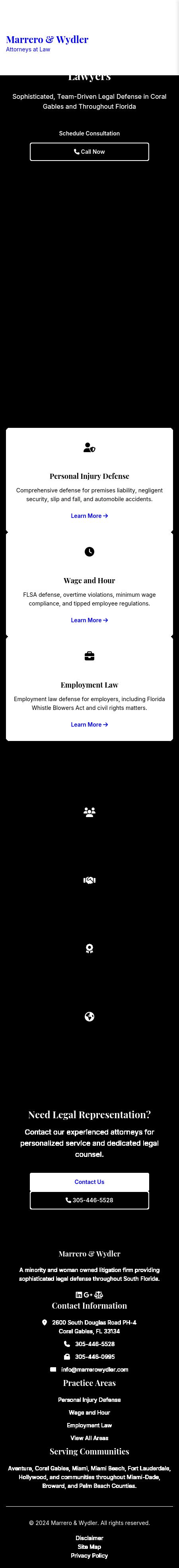 Marrero & Wydler - Coral Gables FL Lawyers