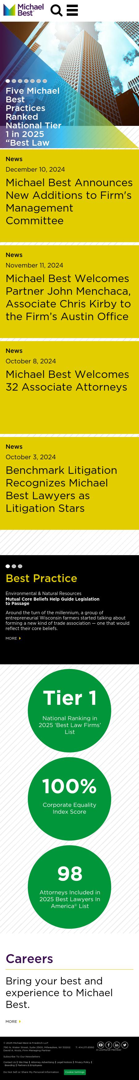 Michael Best & Friedrich LLP - Madison WI Lawyers