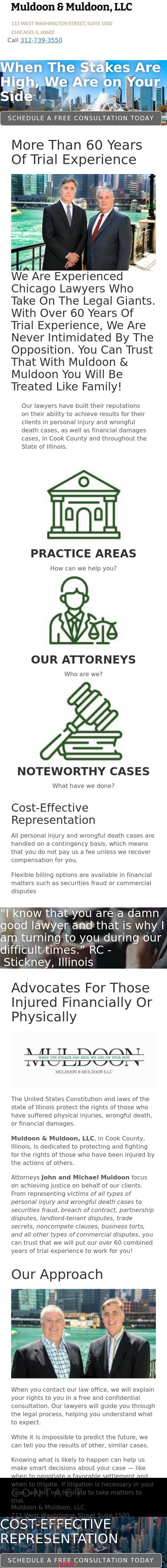 Muldoon & Muldoon, LLC - Chicago IL Lawyers