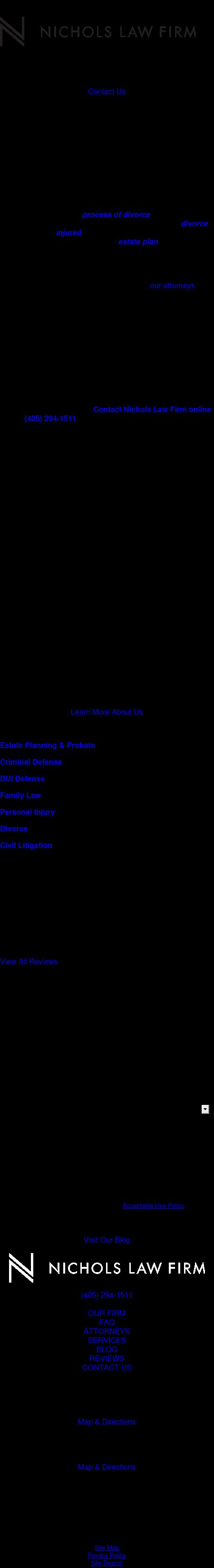 Nichols Law Firm - Norman OK Lawyers