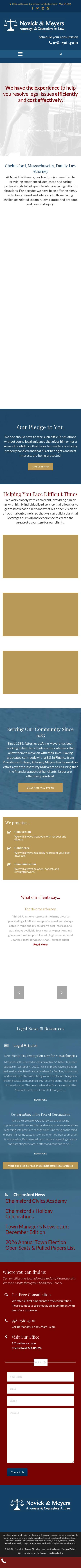 Novick & Meyers - Westford MA Lawyers
