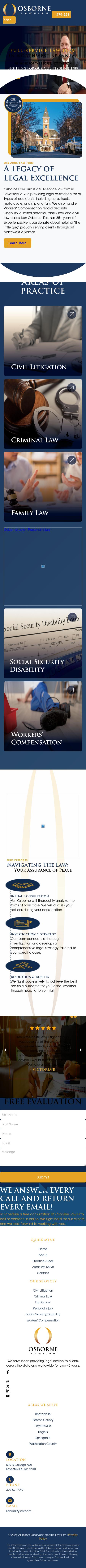 Osborne  Law Firm - Fayetteville AR Lawyers