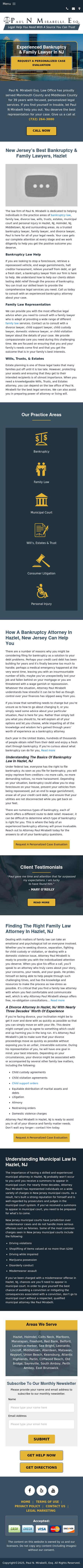 Paul N. Mirabelli, Esq. - Hazlet NJ Lawyers