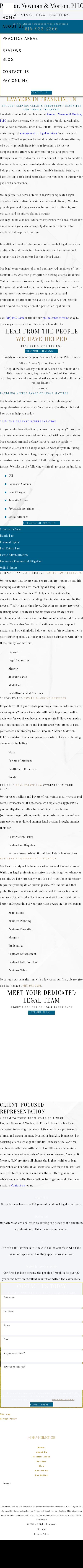 Puryear, Newman & Morton, PLLC - Franklin TN Lawyers