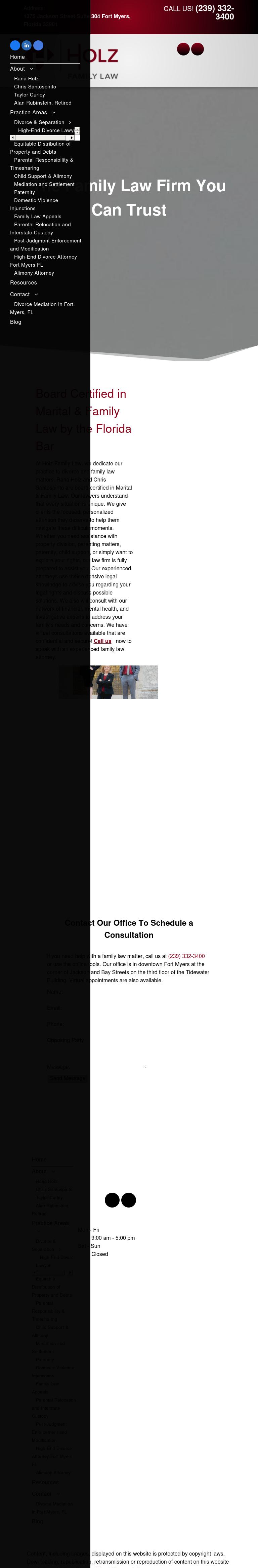 Rubinstein, Holz & King, P.A. - Fort Myers FL Lawyers