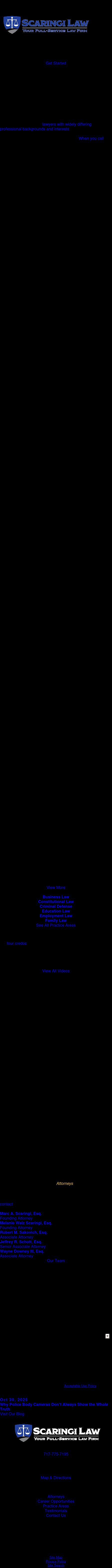 Scaringi & Scaringi, P.C. - Carlisle PA Lawyers